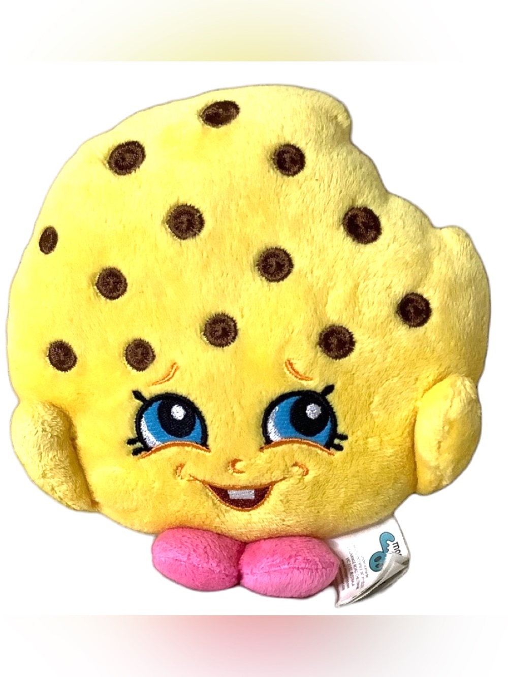 Moose Shopkins Kookie Cookie Plush Stuffed Animal 6in Yellow